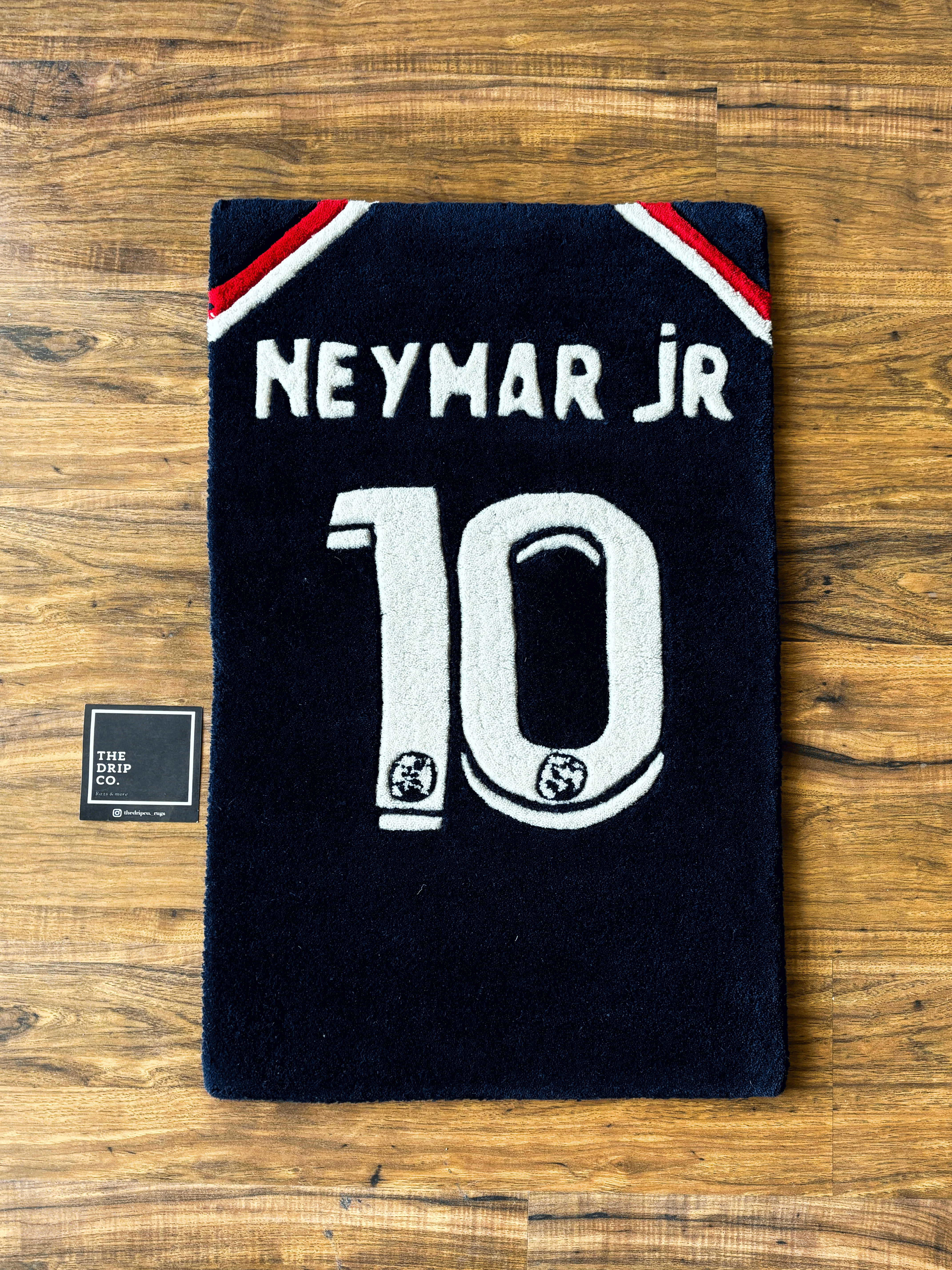 Neymar Jr PSG jersey Rug