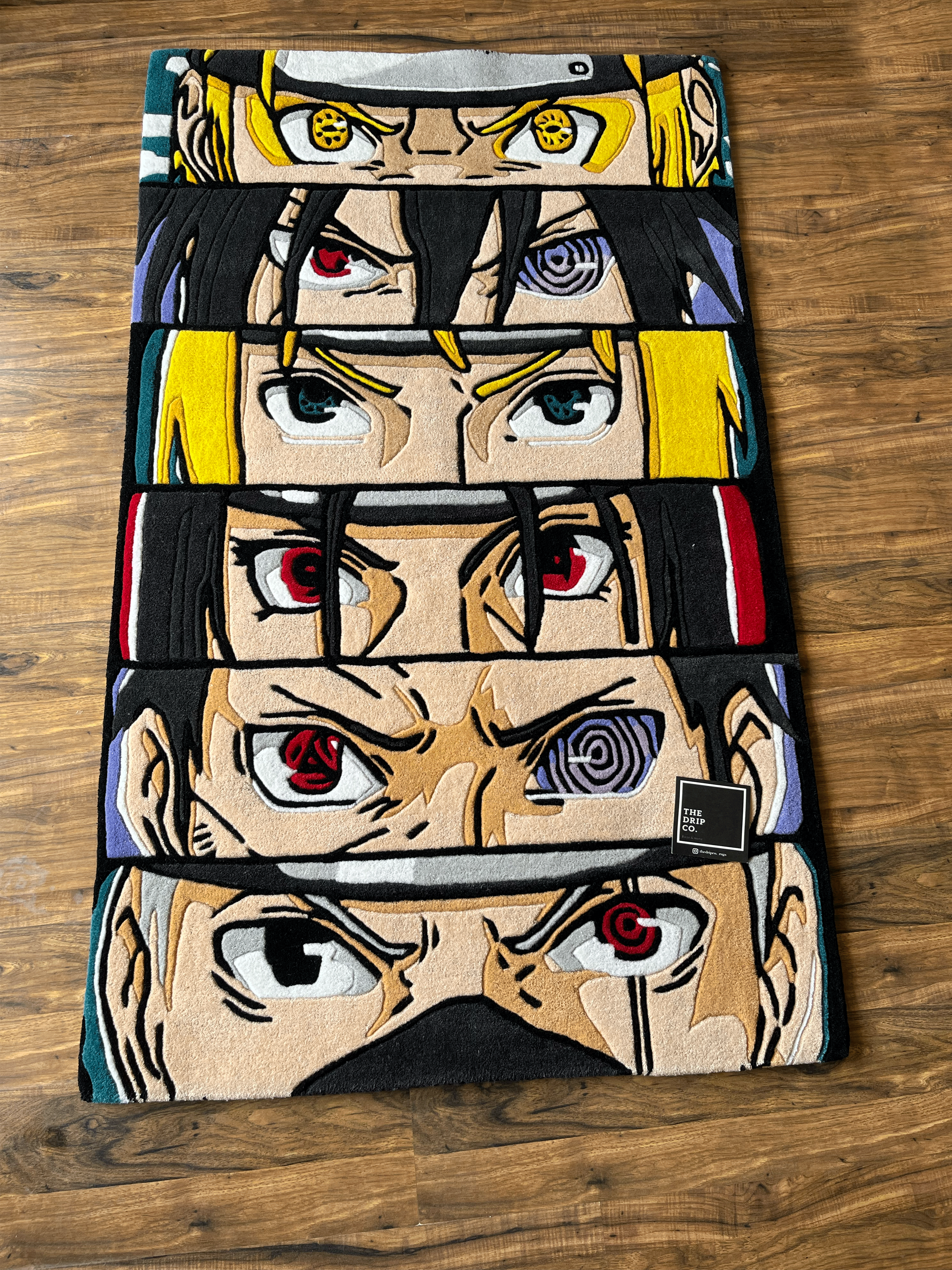 Legendary Eyes Rug - Naruto - Hand Tufted Rug