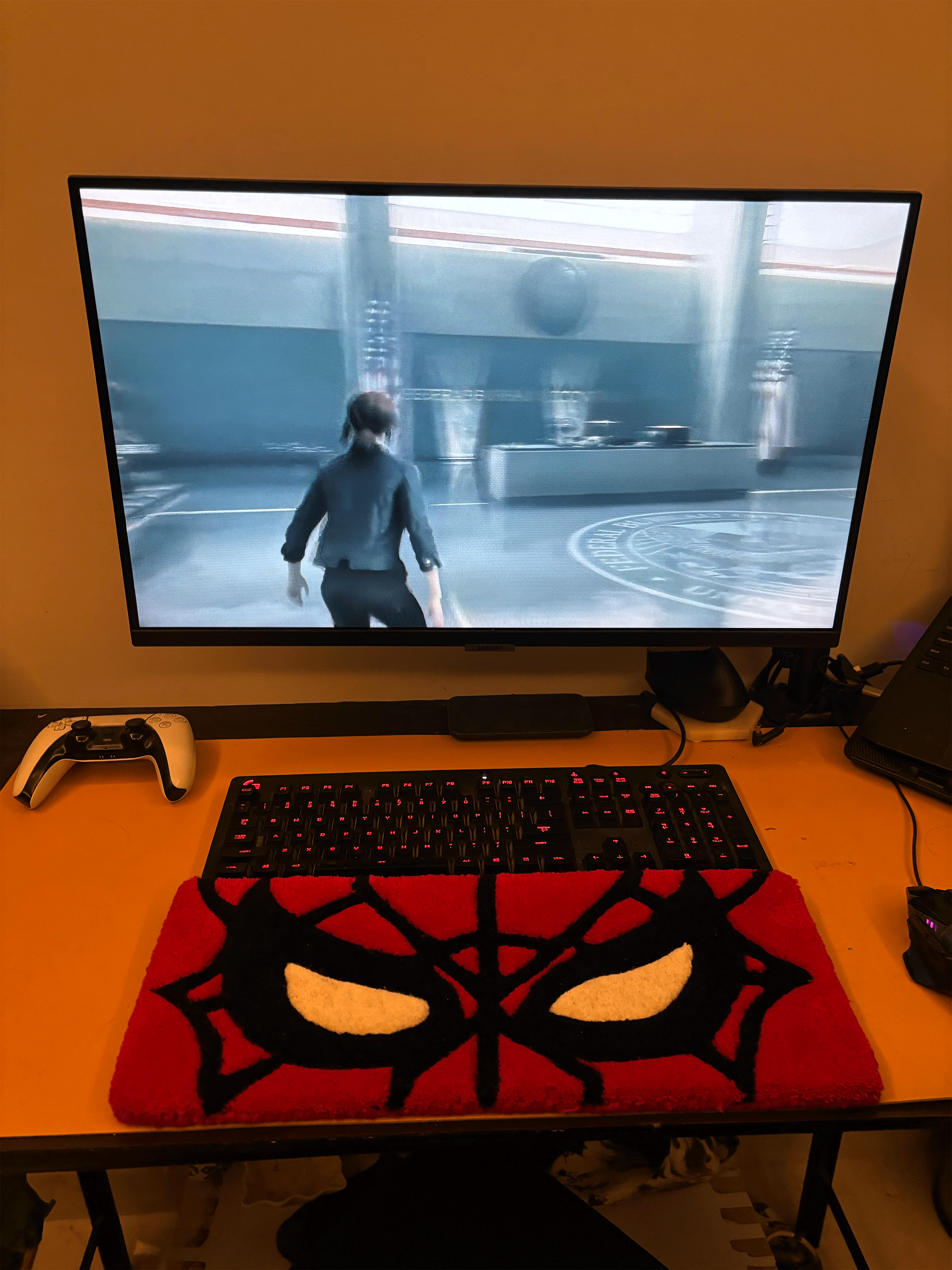 Spider Man Keyboard Rug