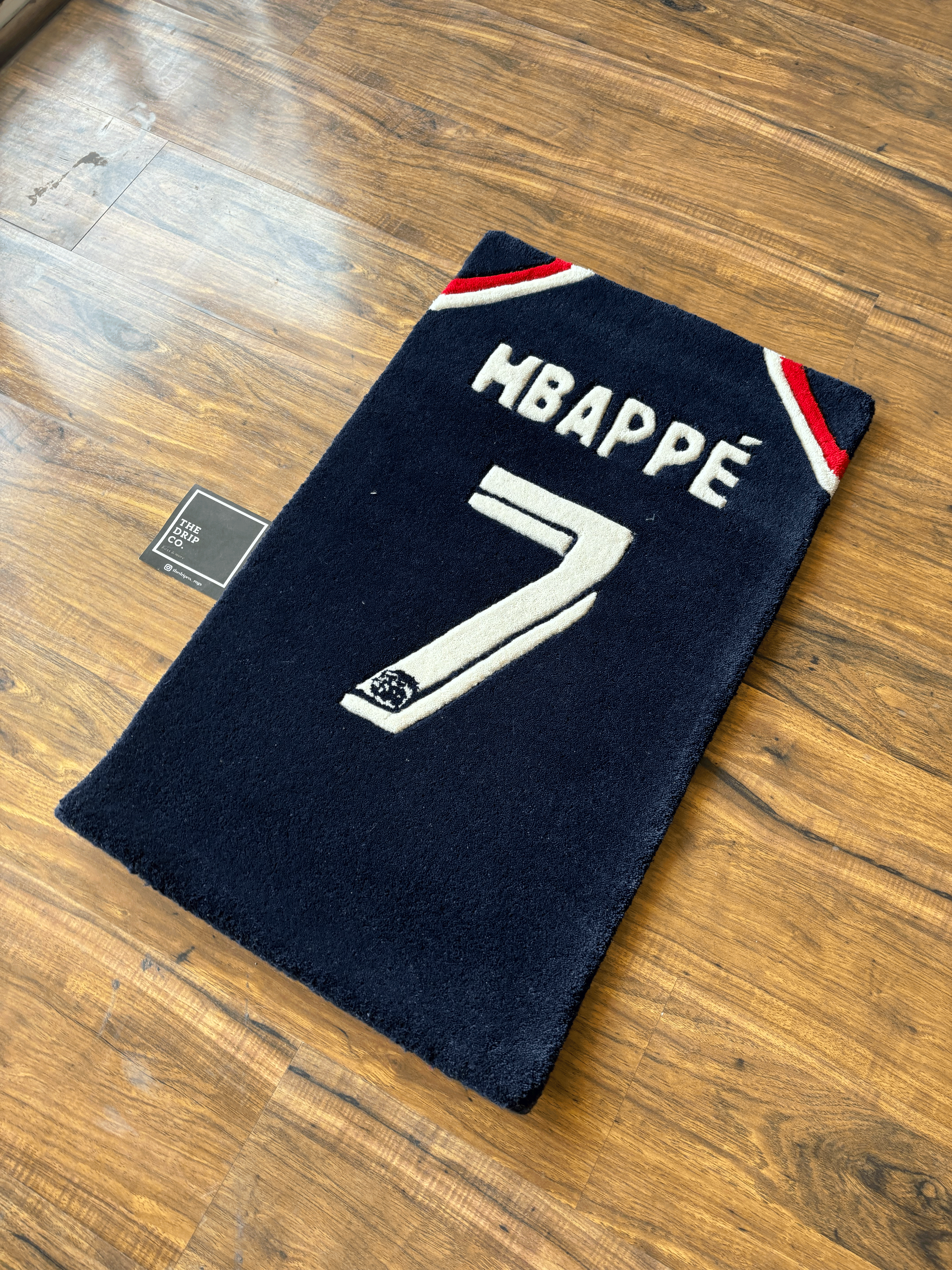 Mbappé PSG jersey Rug