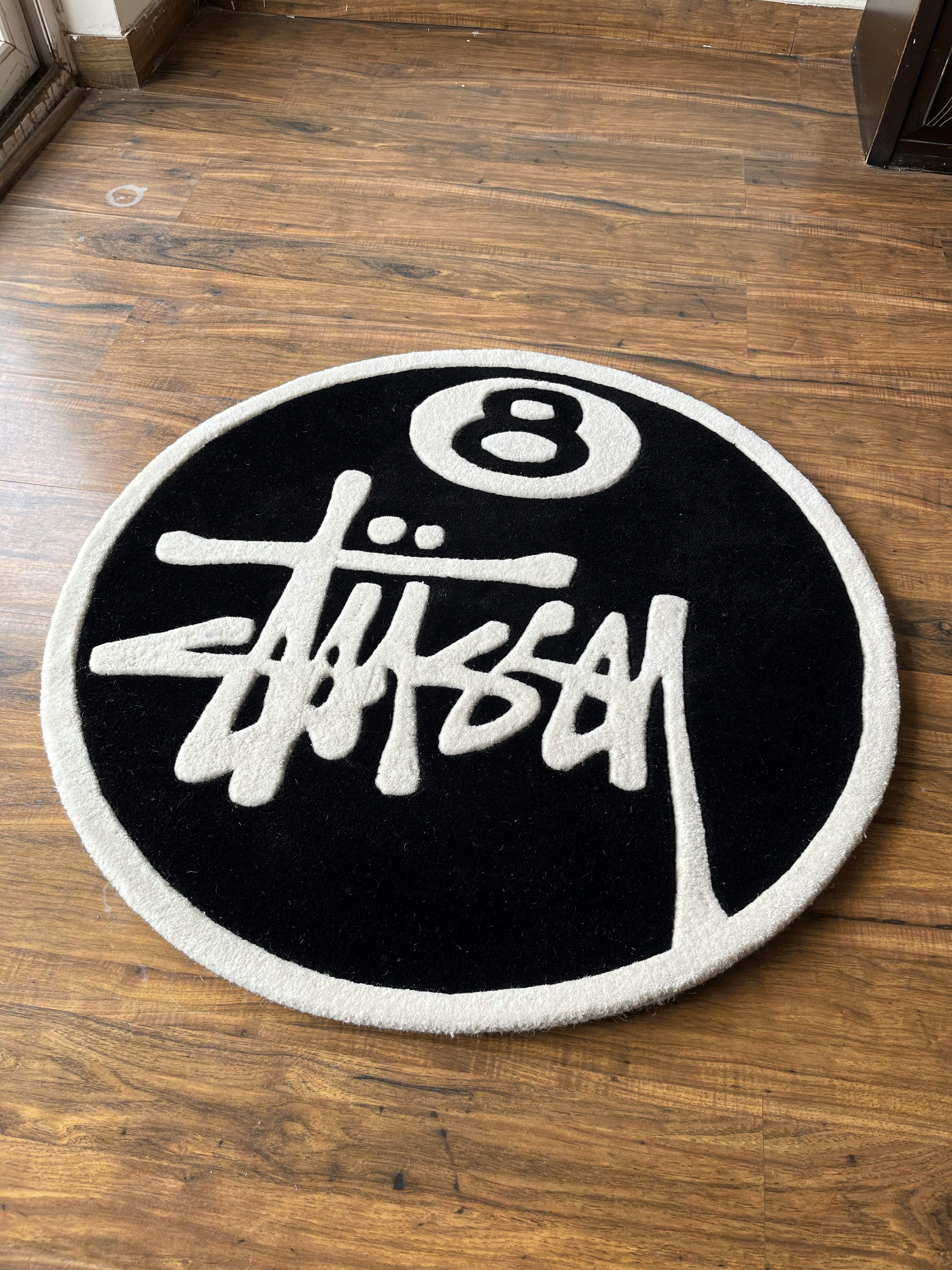 8 Ball Stussy Hand Tufted Rug by The Drip Co.