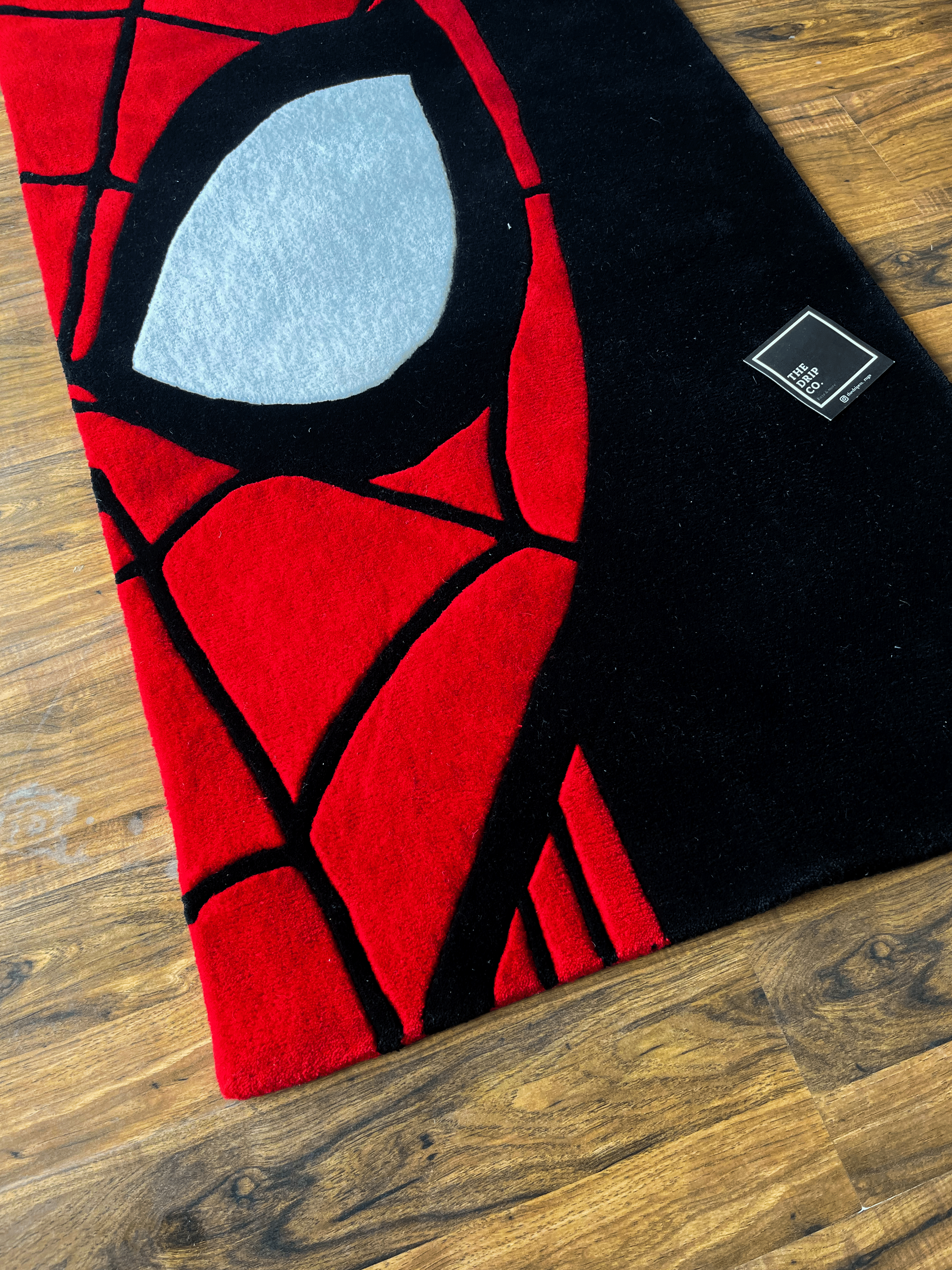 Spider-Man Face Hand Tufted Rug