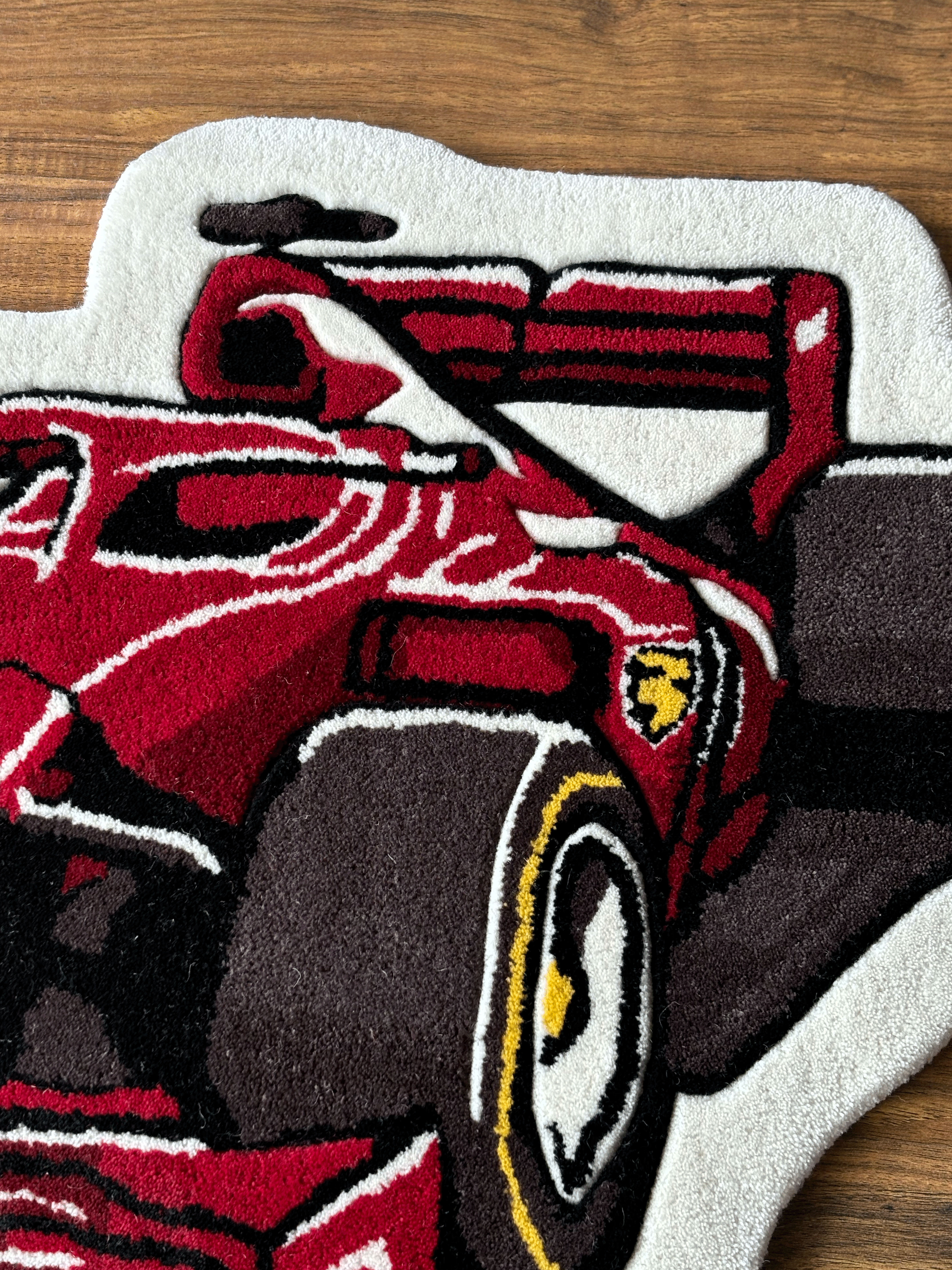 F1 Ferrari Rug