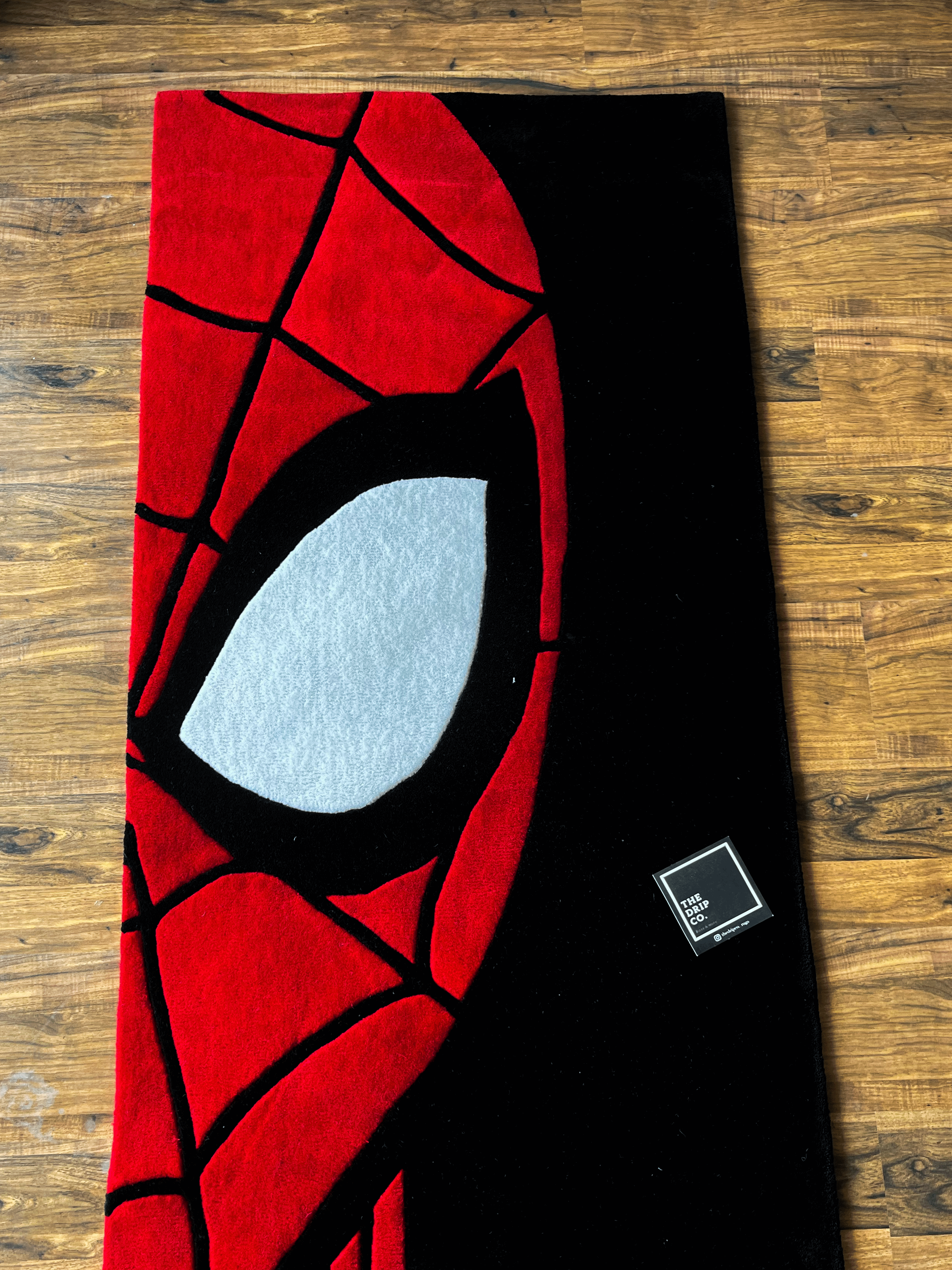 Spider-Man Face Hand Tufted Rug