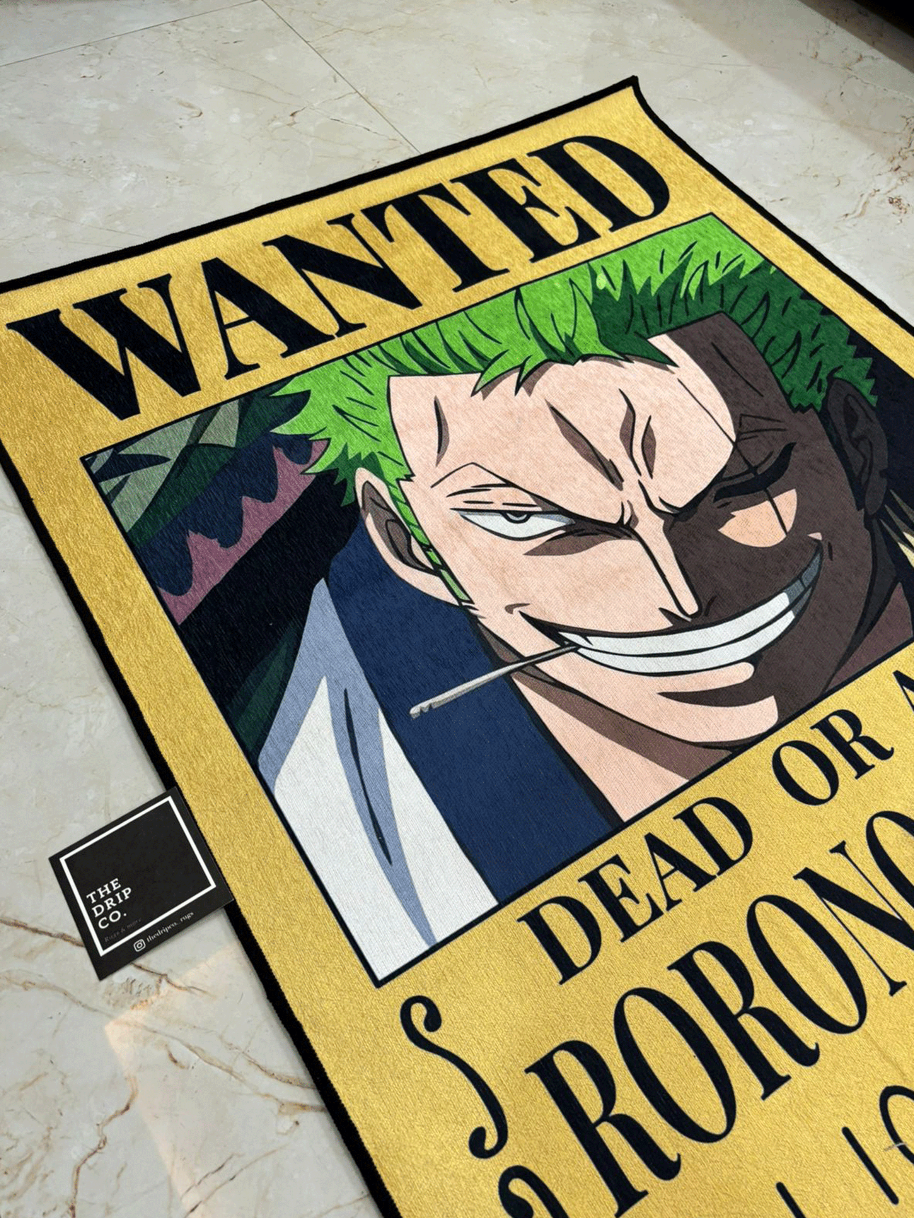 Zoro Wanted Printed Rug