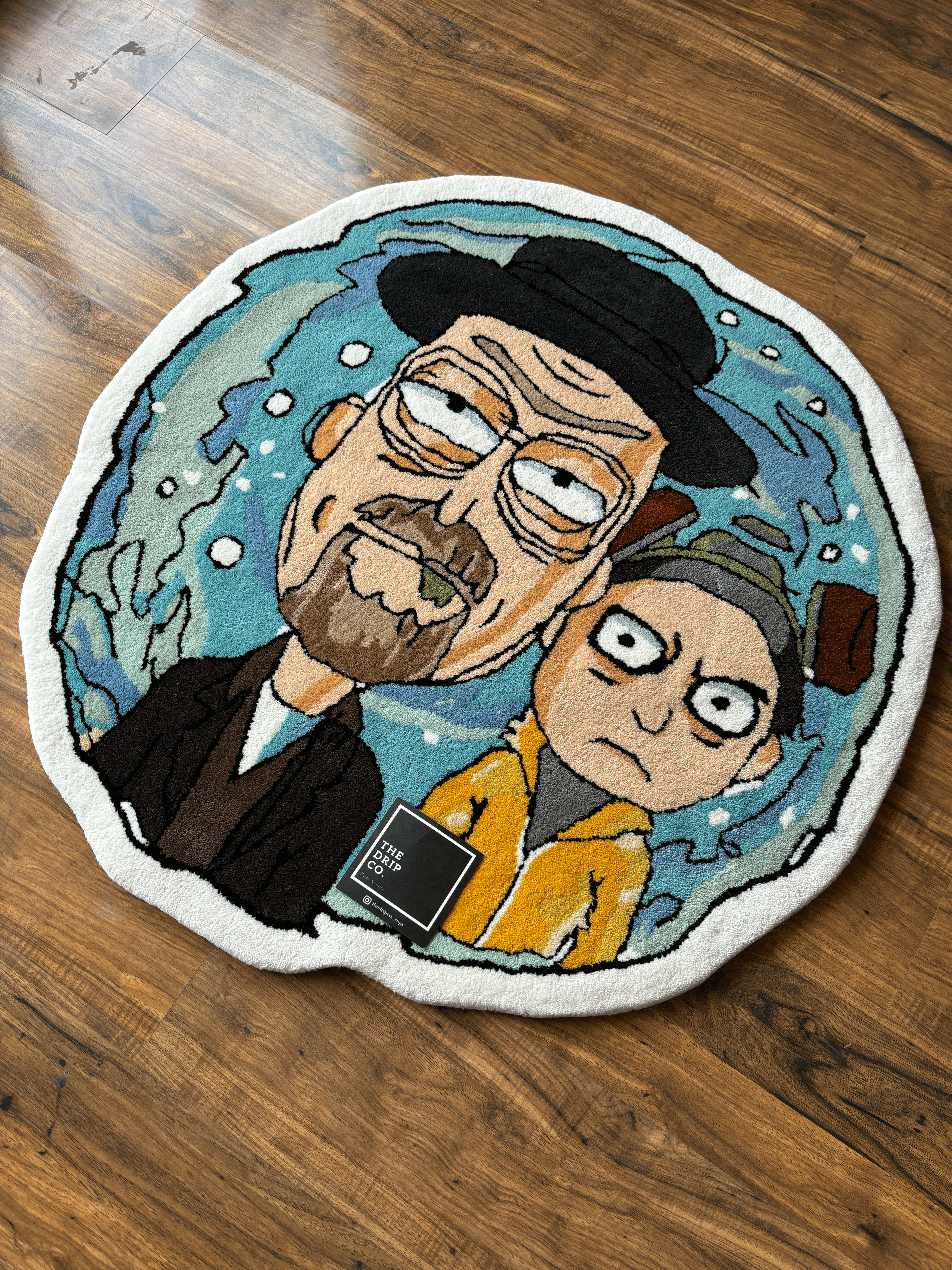 Rick & Morty X Breaking Bad Hand Tufted Rug