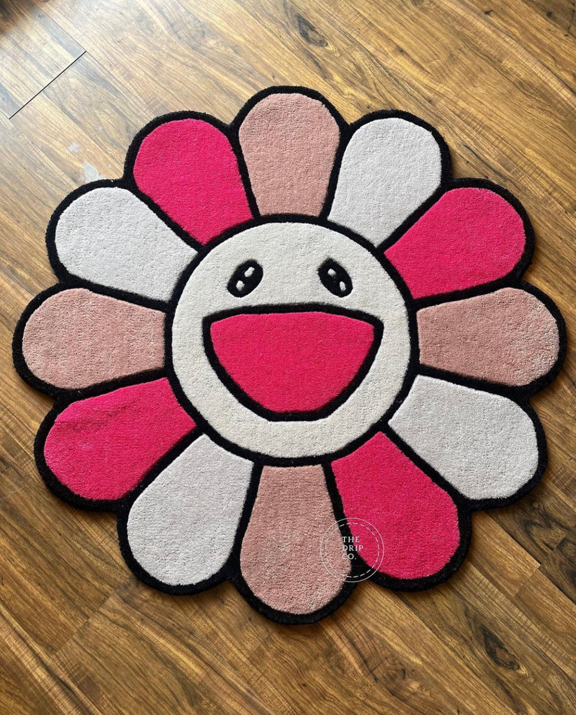 Murakami Pink flower Rug