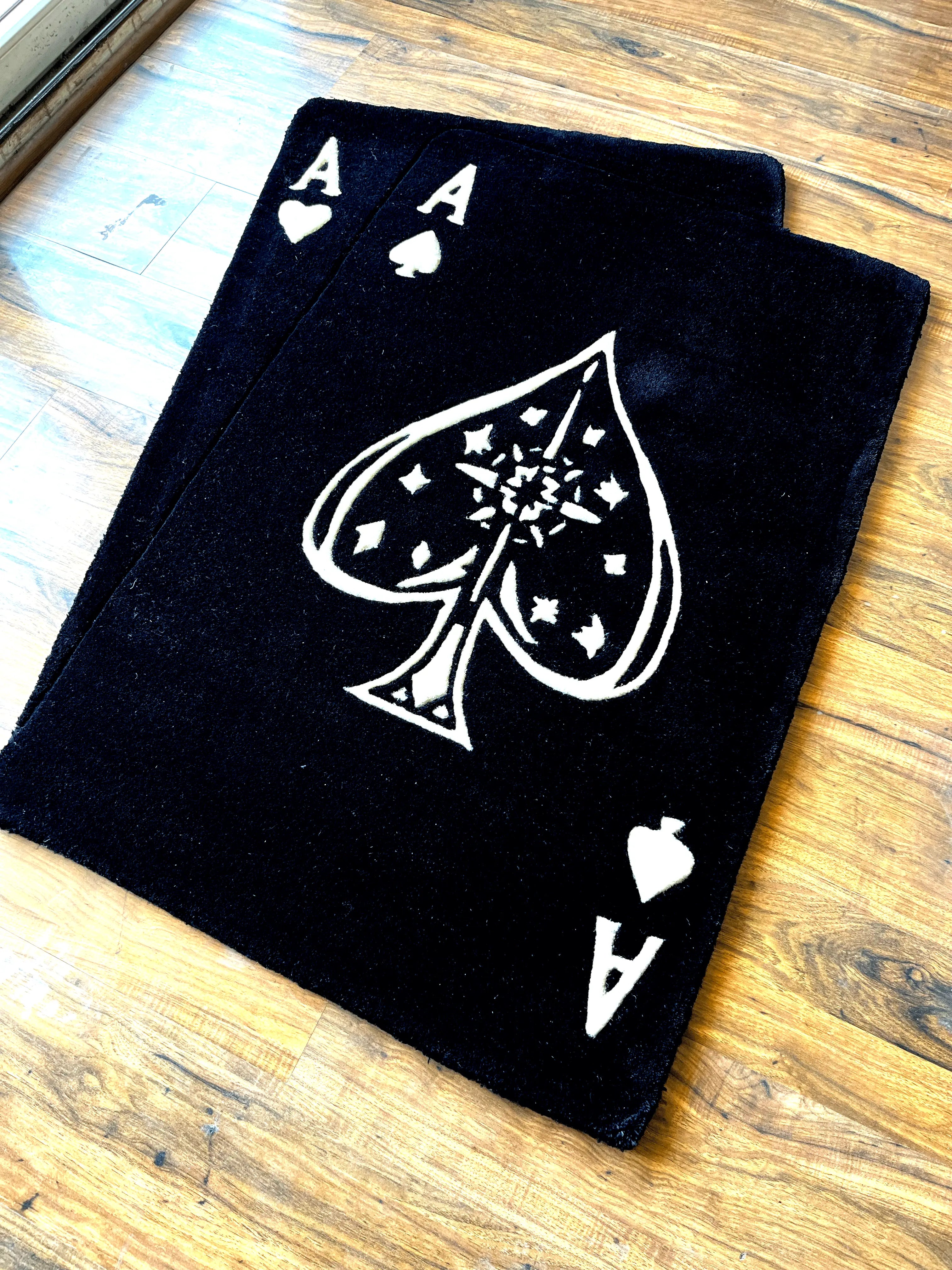 Ace Card Hand Tufted Rug by The Drip Co.