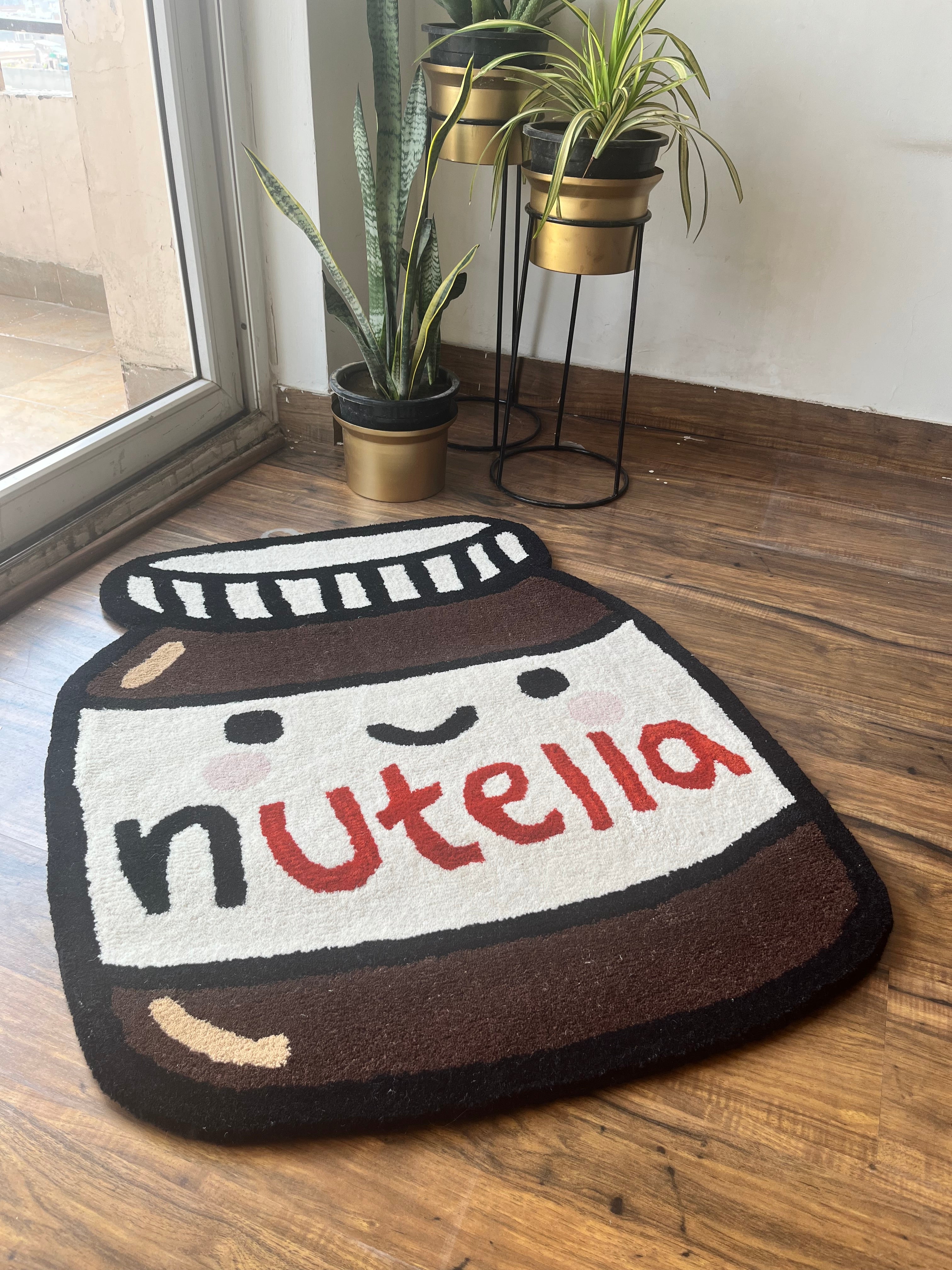 Nutella Jar Rug