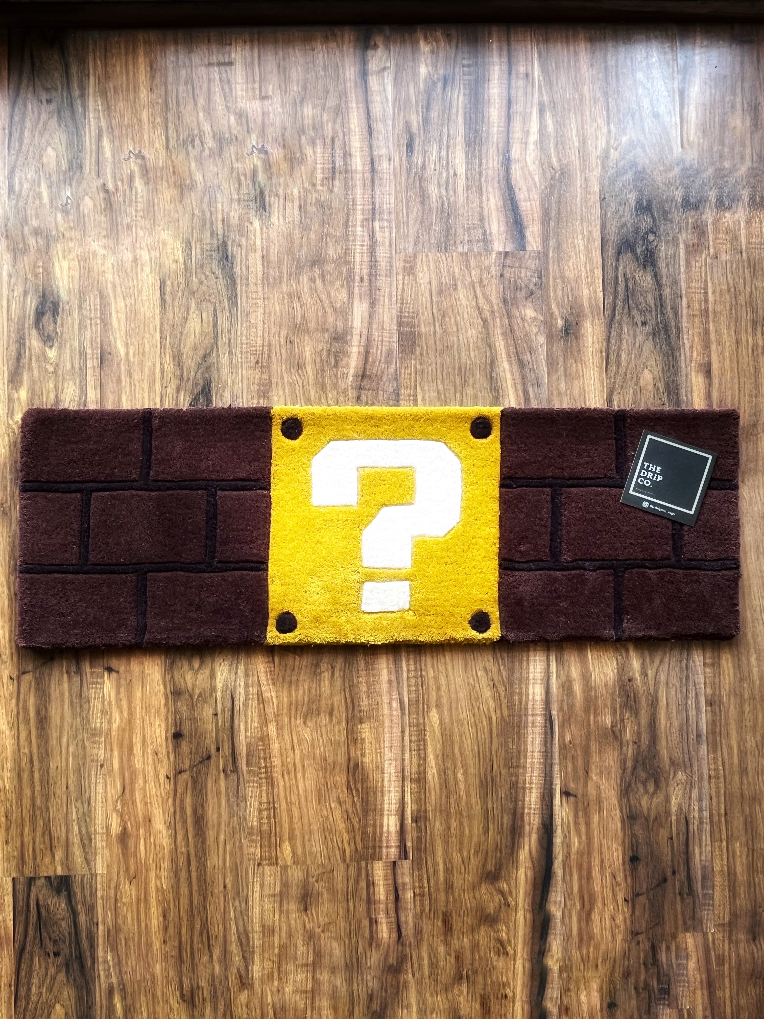 Mario Block Rug