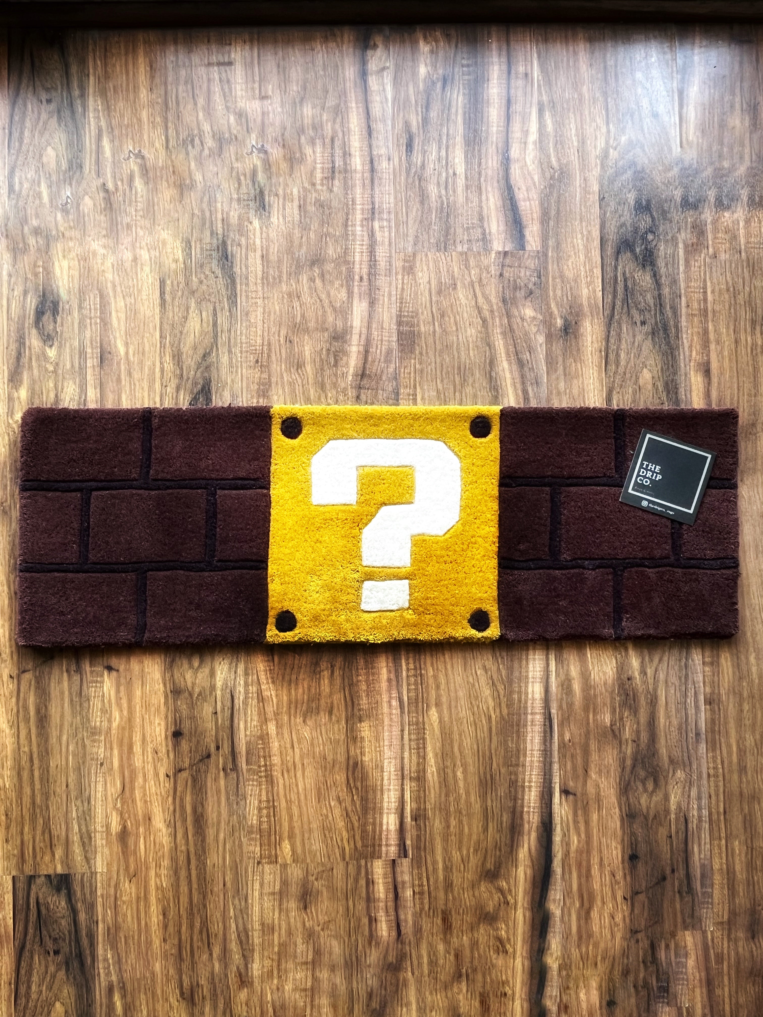 Mario Block Rug