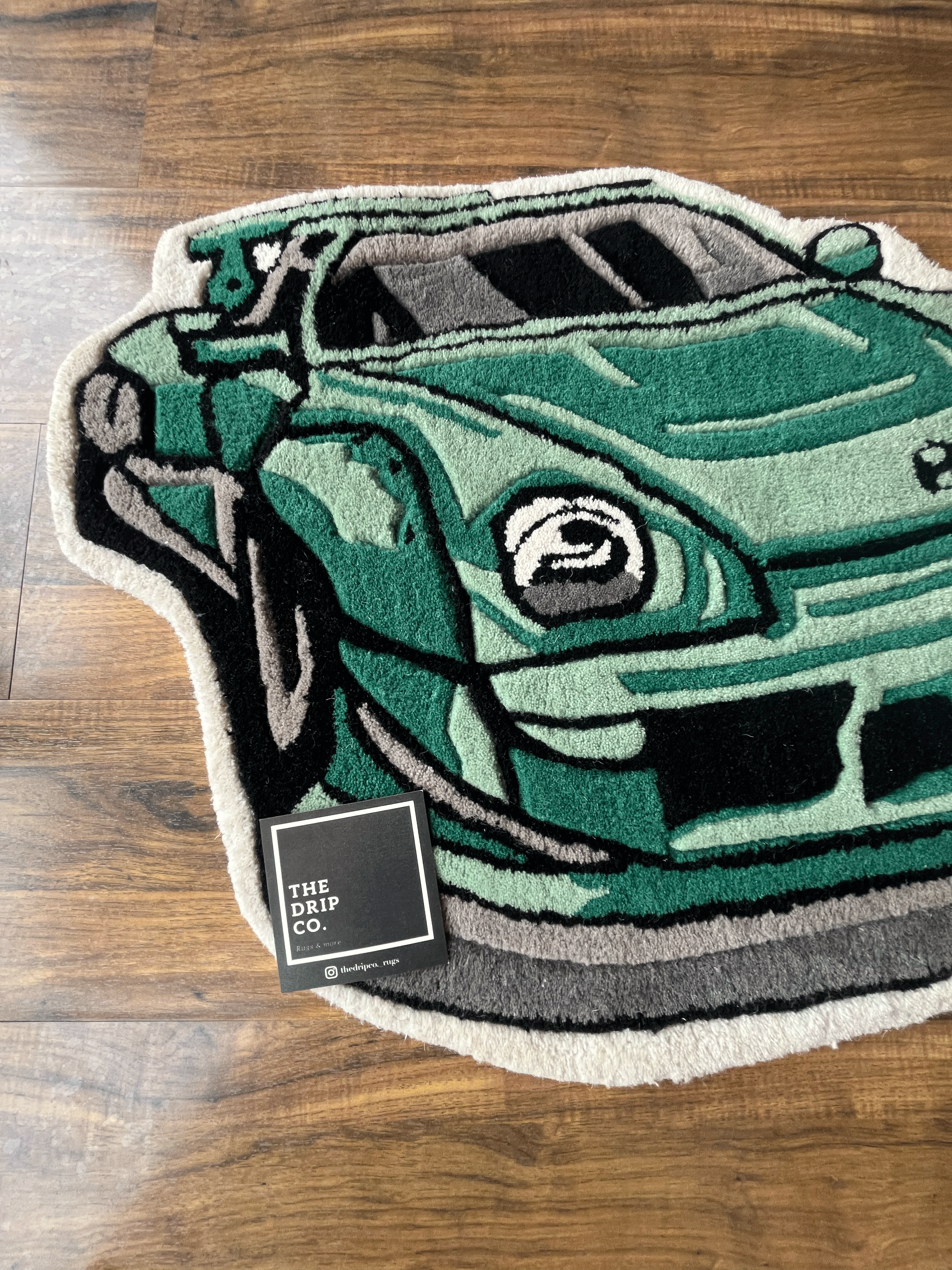 Porsche Car Rug