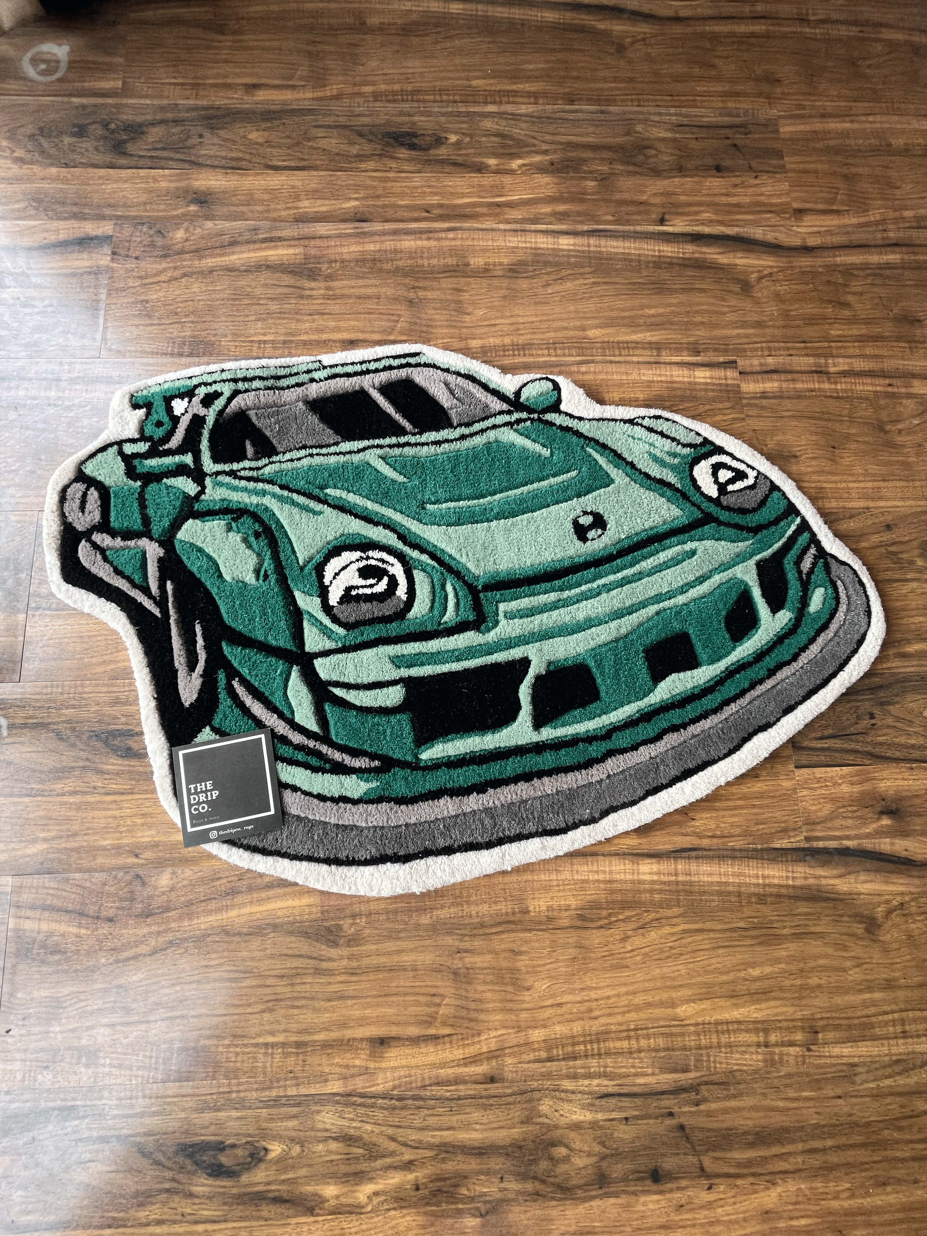 Porsche Car Rug