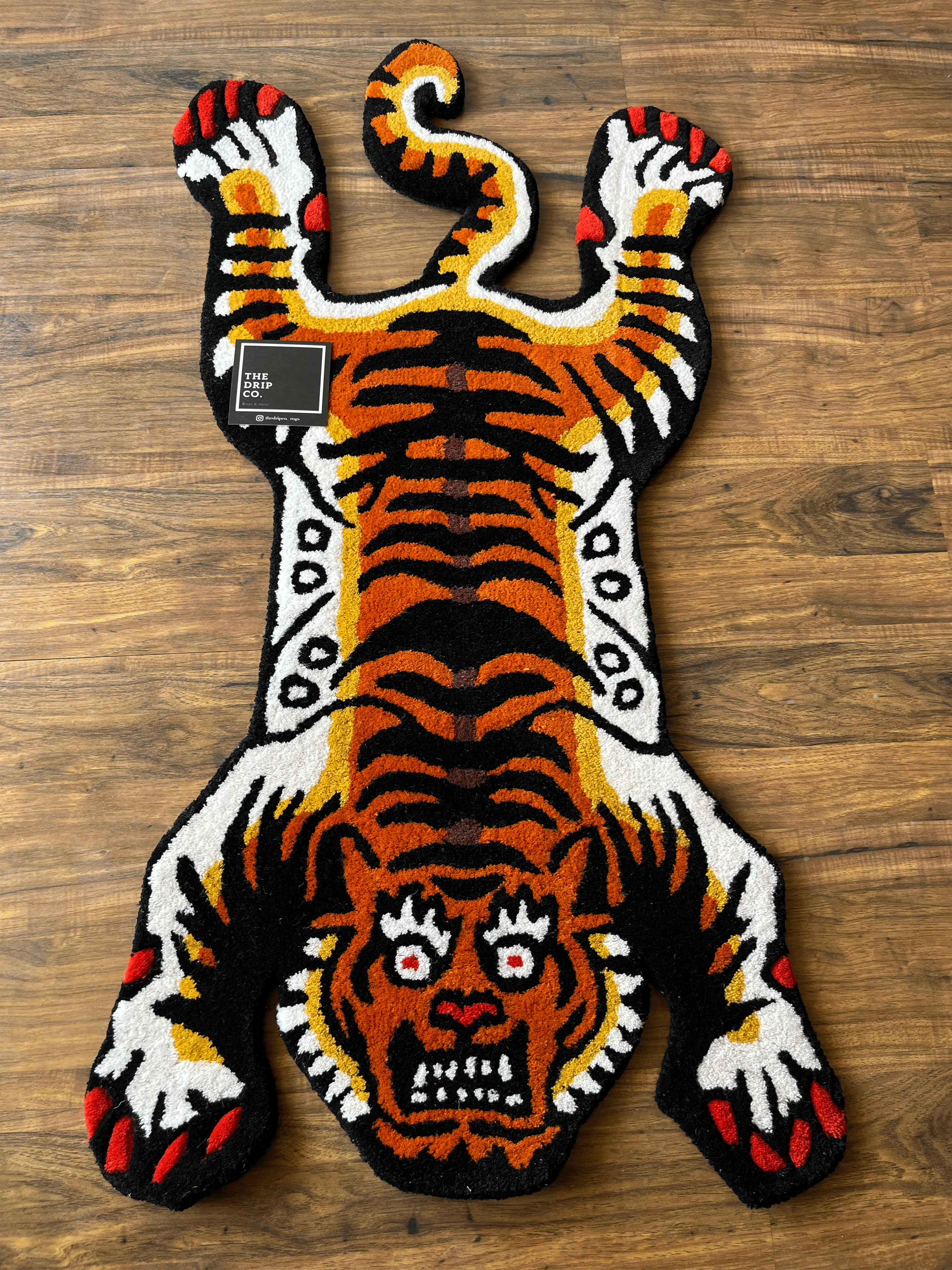 Flat Tiger Rug