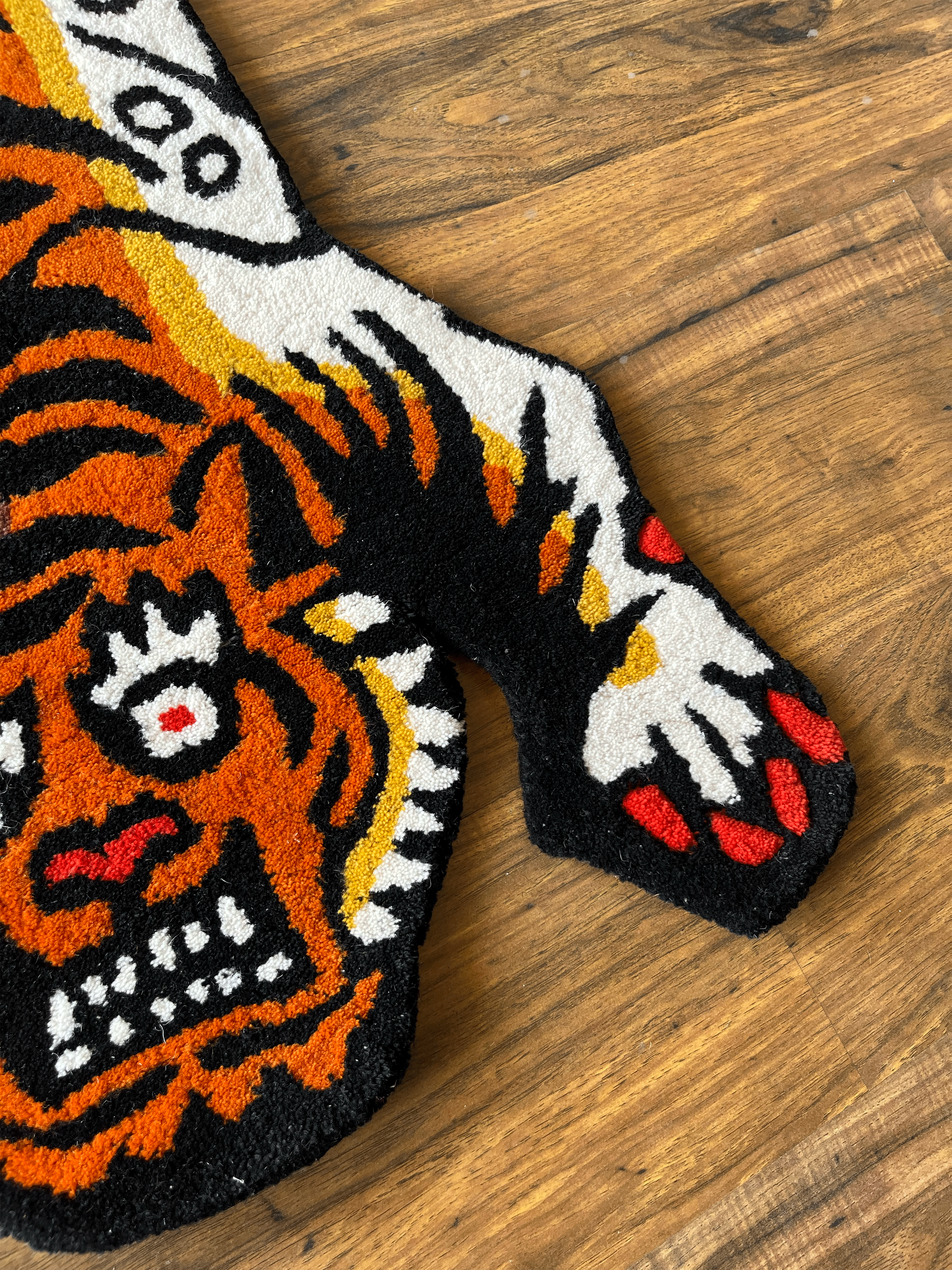 Flat Tiger Rug