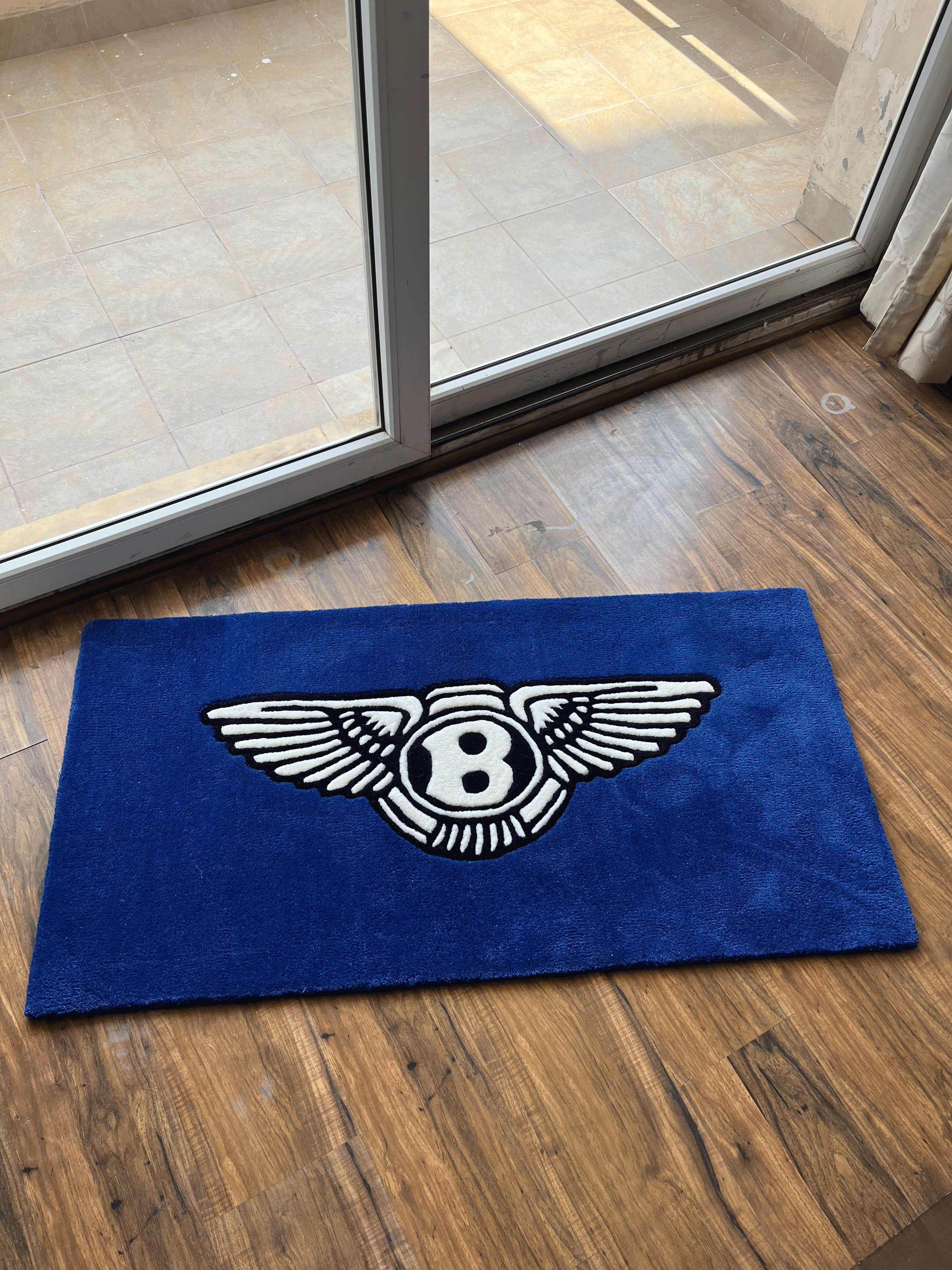 Bentley Inspired Hand Tufted Rug by The Drip Co.