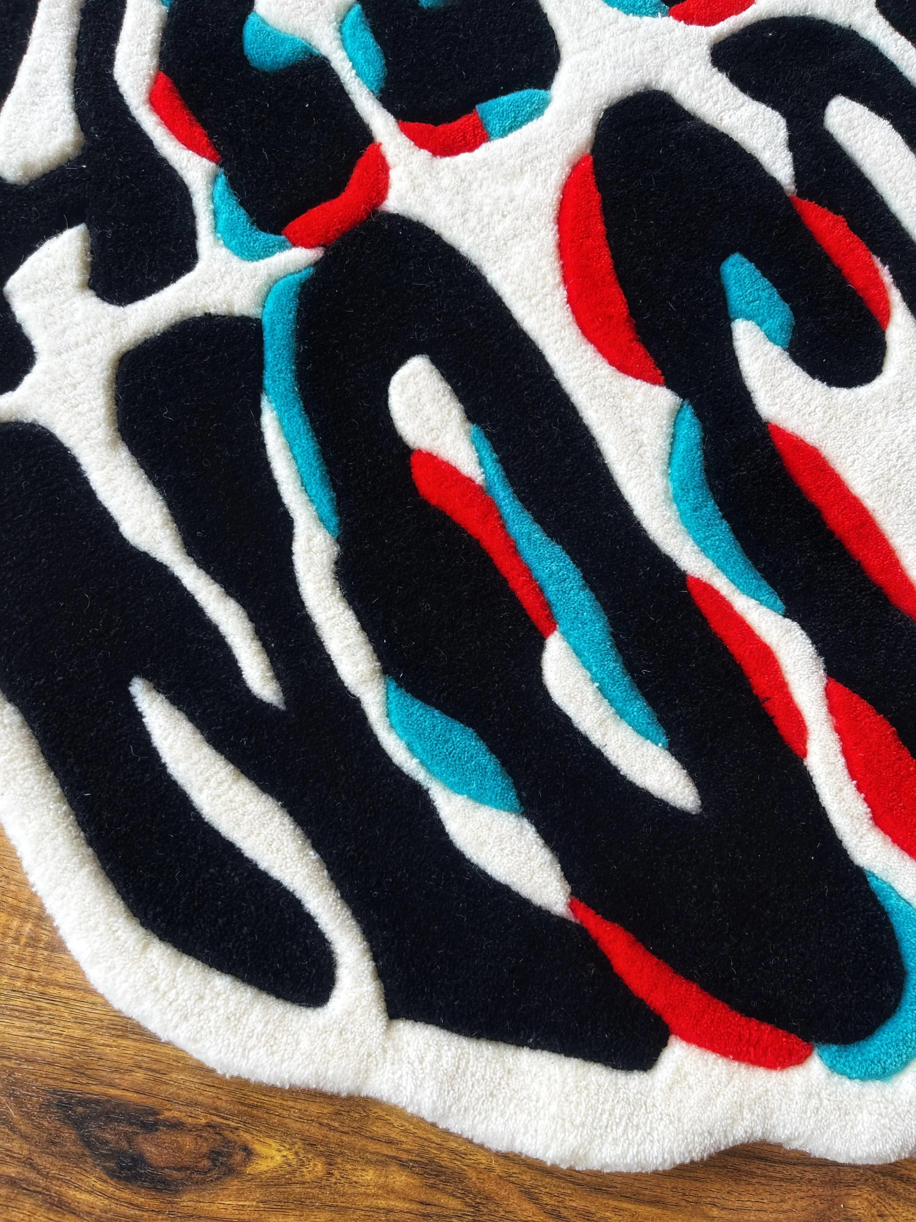 All Cash No Credit Hand Tufted Rug by The Drip Co.